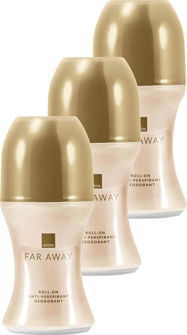 Avon Far Away Kadın Rollon 50 Ml. Üçlü Set - Image 1
