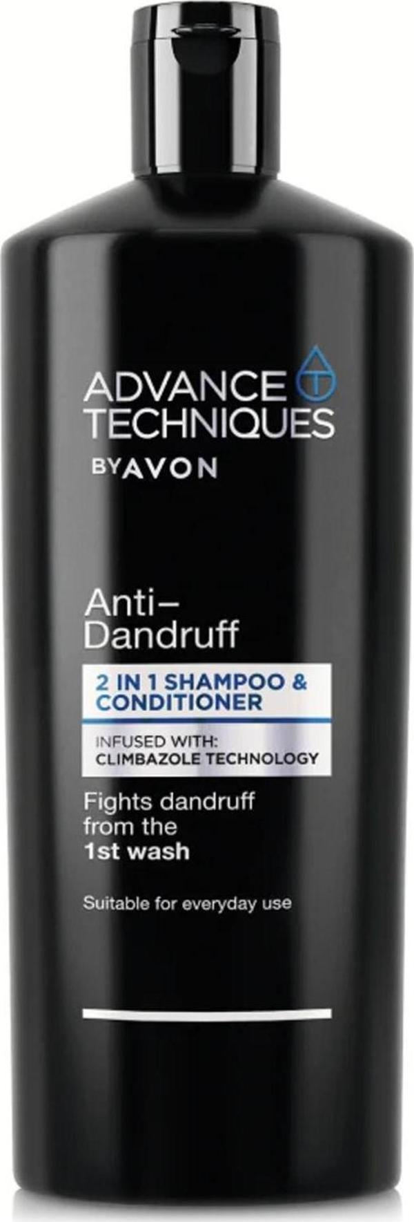 Avon Advance Techniques Kepek Önleyici 2'si 1 Arada Şampuan ve Saç Kremi 700 Ml. - Image 1