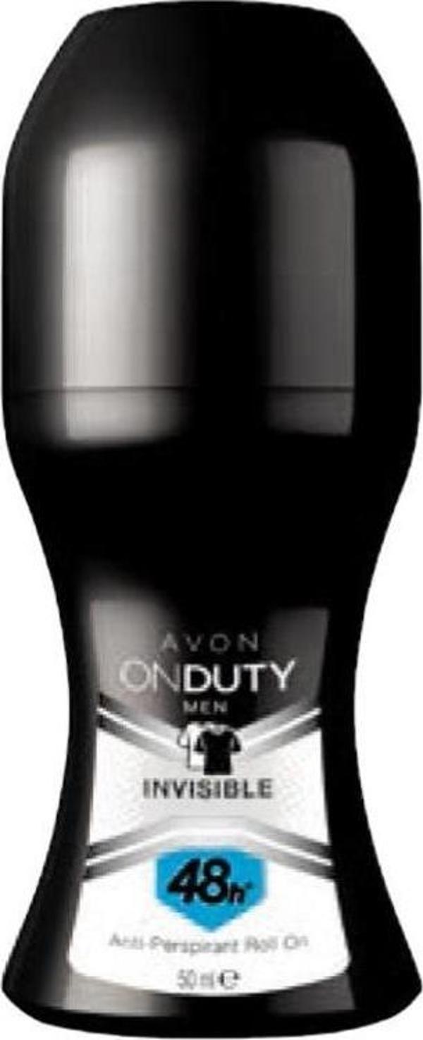 Avon OnDuty Invisible Erkek Rollon 50 Ml. - Image 1