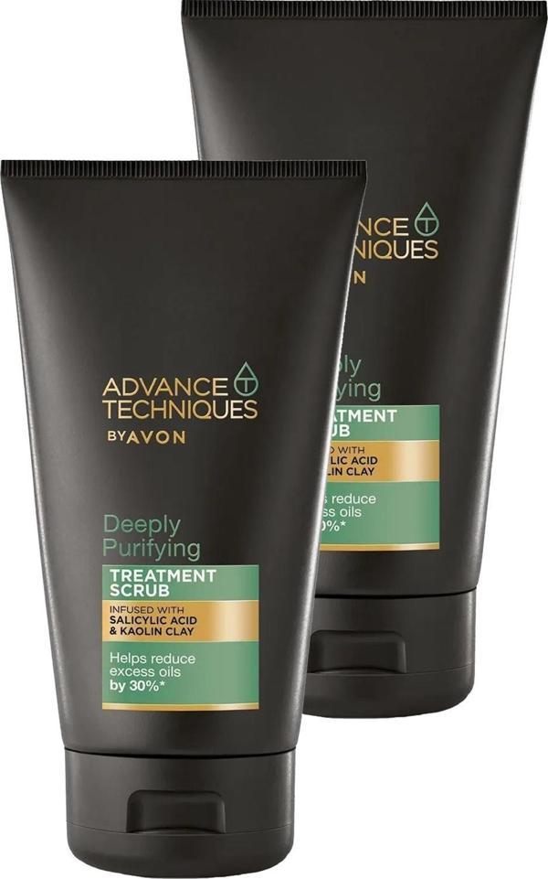 Avon Depply Purifying Yağlı Saçlar için Arındırıcı Scrub 150 Ml. İkili Set - Image 1