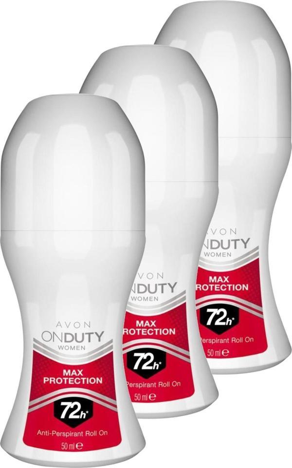 Avon OnDuty Max Protection Kadın Rollon 50 Ml. Üçlü Set - Image 1
