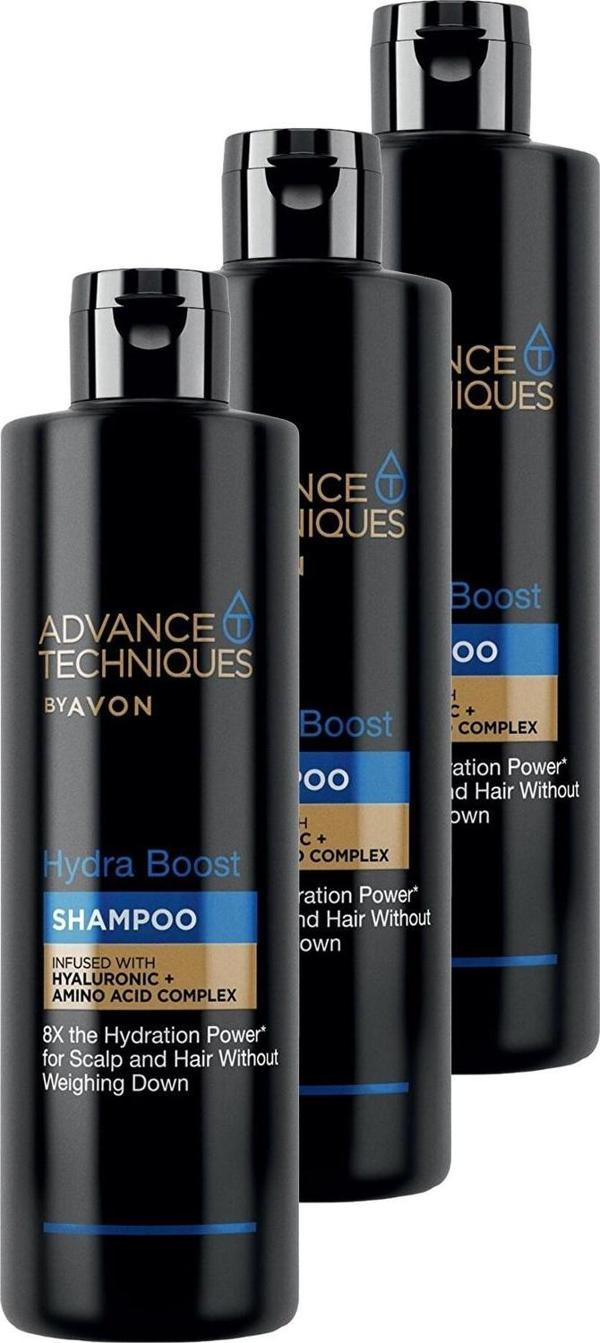 Avon Advance Techniques Hydra Boost Nemlendirici Şampuan 400 Ml. Üçlü Set - Image 1