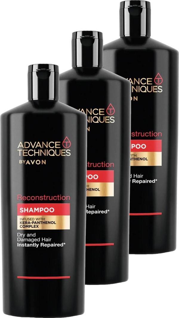 Avon Advance Techniques Reconstruction Onarıcı Şampuan 700 Ml. Üçlü Set - Image 1
