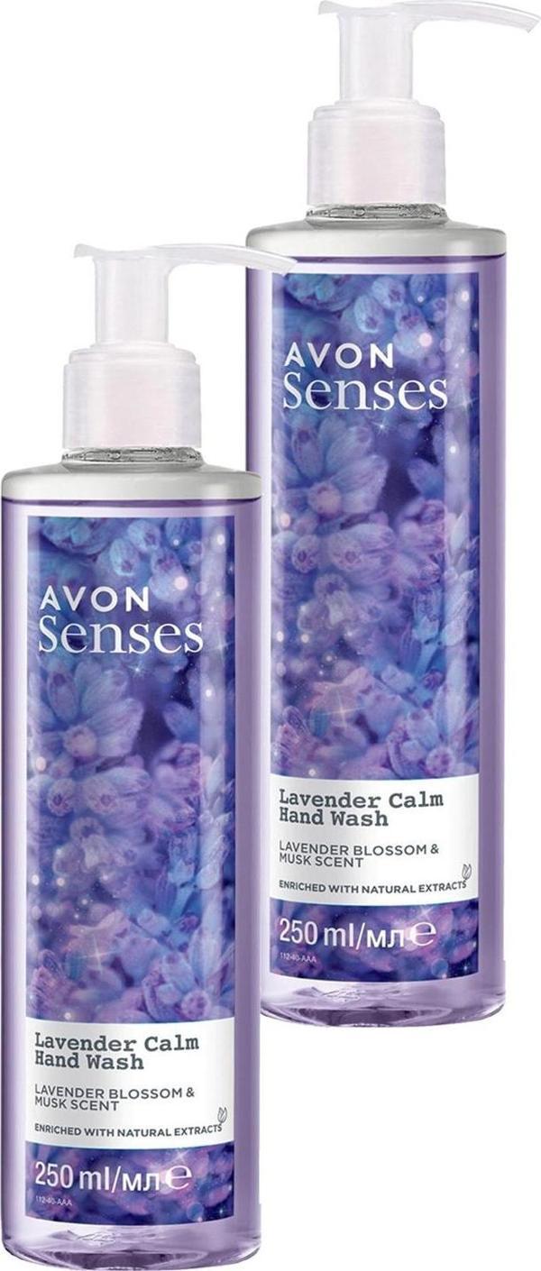Avon Senses Lavander Calm Lavanta ve Misk Kokulu Sıvı El Sabunu 250 Ml. İkili Set - Image 1