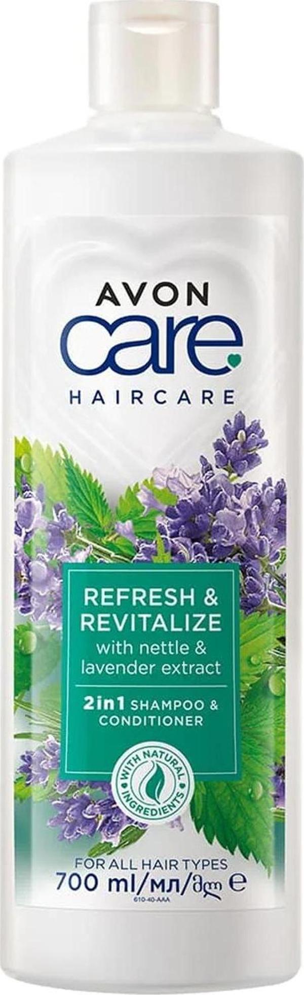 Avon Care Isırgan Otu ve Lavanta Özleri Içeren Şampuan ve Saç Kremi 700 Ml. - Image 1