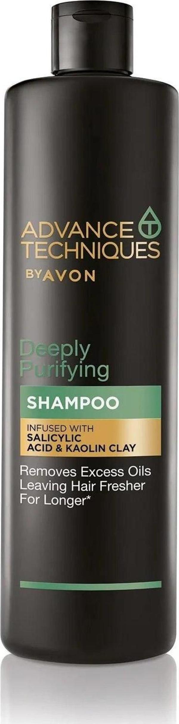 Avon Depply Purifying Yağlı Saçlar için Arındırıcı Şampuan 400 Ml. - Image 1