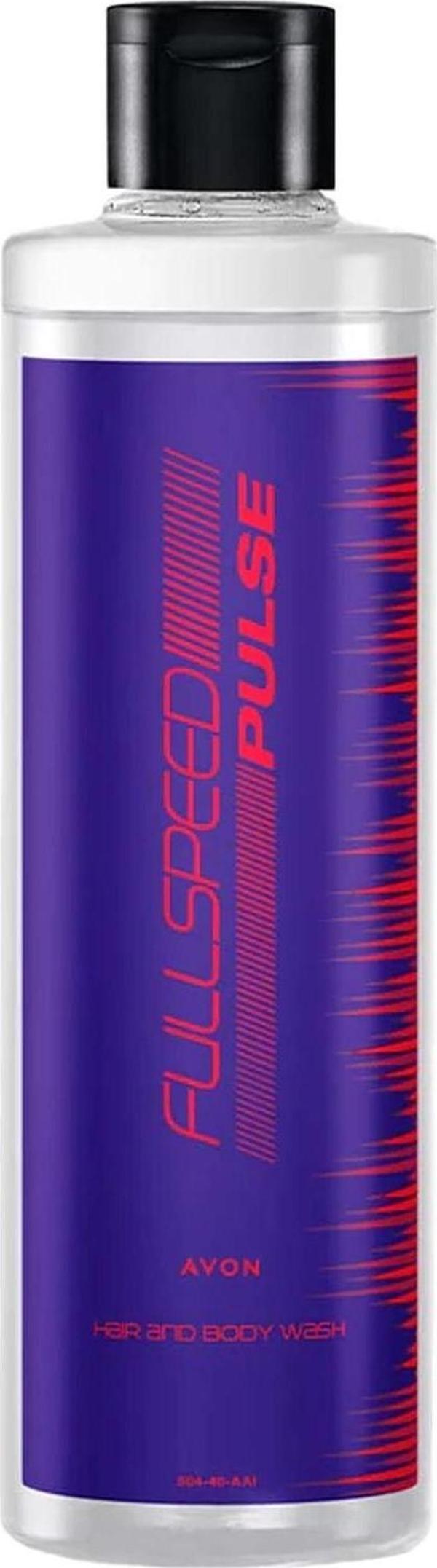 Avon Full Speed Pulse Saç ve Vücut Şampuanı 250 Ml. - Image 1