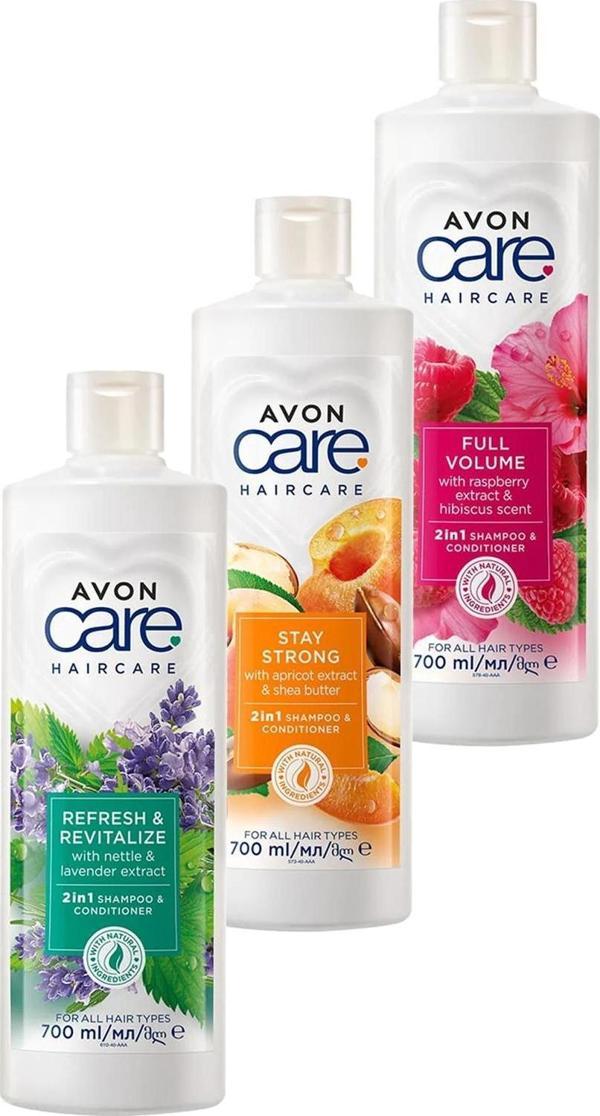 Avon HairCare Üçlü Şampuan ve Saç Bakım Kremi Paketi - Image 1