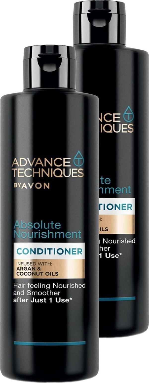 Avon Advance Techniques Argan Yağı İçeren Besleyici Saç Kremi 250 Ml. İkili Set - Image 1