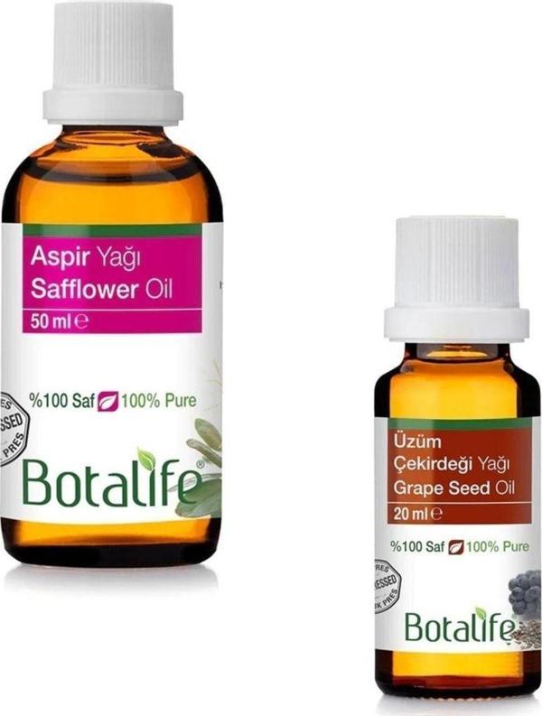 Botalife 50Ml Aspir Yağı Ve 20Ml Üzüm Çekirdeği Yağı Seti - Image 1