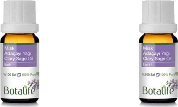 Botalife Misk Adaçayı Yağı ( Clary Sage ) 5 Ml. X 2 Adet Mıskadacayı - Image 1