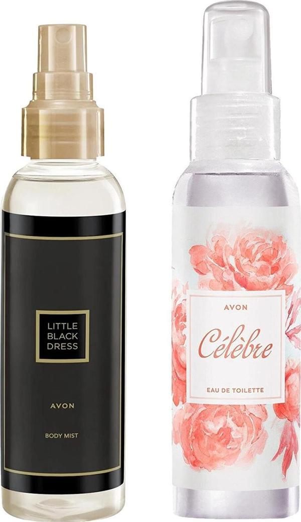 Avon Little Black Dress ve Celebre Kadın Vücut Spreyi Paketi - Image 1