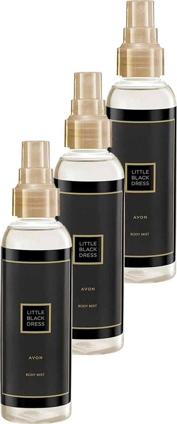Avon Little Black Dress Vücut Spreyi 100 Ml. Üçlü Set - Image 1
