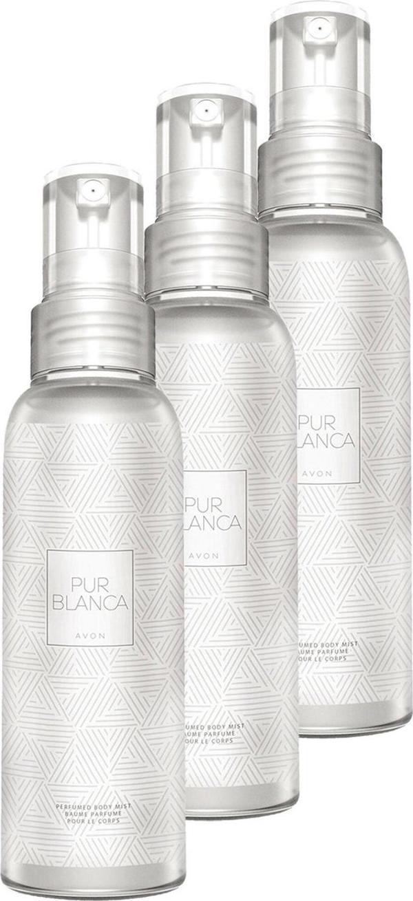 Avon Pur Blanca Kadın Vücut Spreyi 100 Ml. Üçlü Set - Image 1
