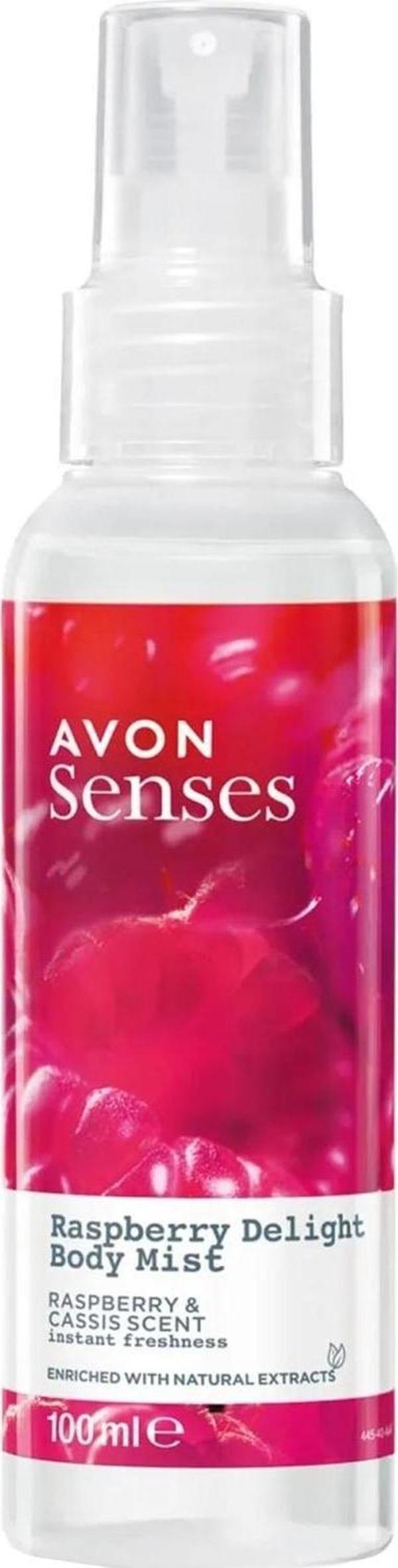 Avon Raspberry Delight Frambuaz ve Frenk Üzümü Kokulu Vücut Spreyi 100 Ml. - Image 1