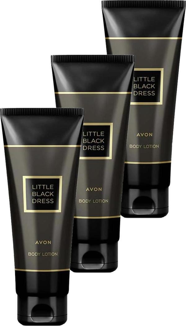 Avon Little Black Dress Kadın Vücut Losyonu 125 Ml. Üçlü Set - Image 1