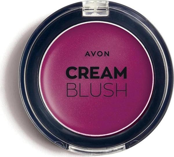 Avon Cream Blush Krem Allık 2.4 gr. Plum Pop - Image 1