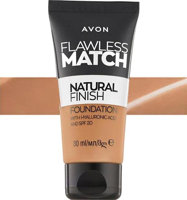 Avon Flawless Match Natural Likit Fondöten Spf20 30 Ml. Shell 235P - Image 1