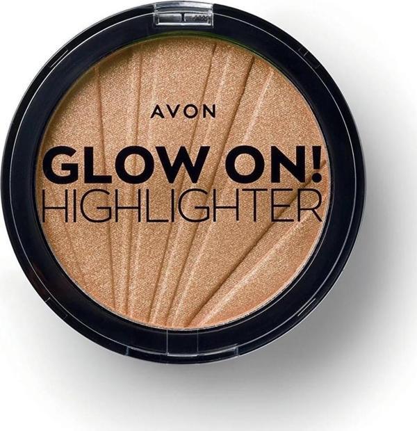 Avon Glow On Aydınlatıcı Sıkıştırılmış Pudra 12,5gr Golden Glow - Image 1