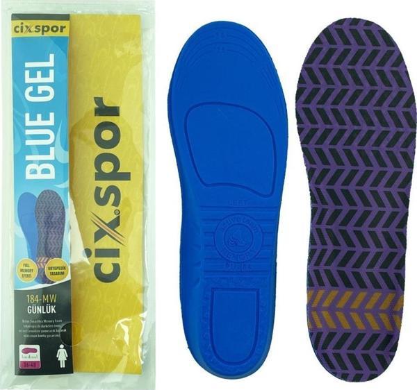 Cix Spor Blue Gel Ayakkabı Tabanlığı Mor-Siyah - Image 1