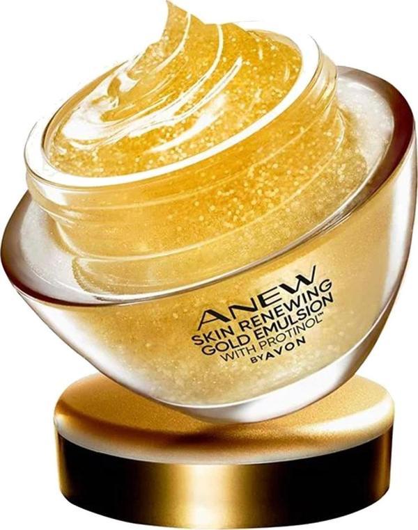 Avon Anew Cilt Yenileyici Protinollü Altın Emülsiyon Gece Yüz Kremi 50 Ml. - Image 1