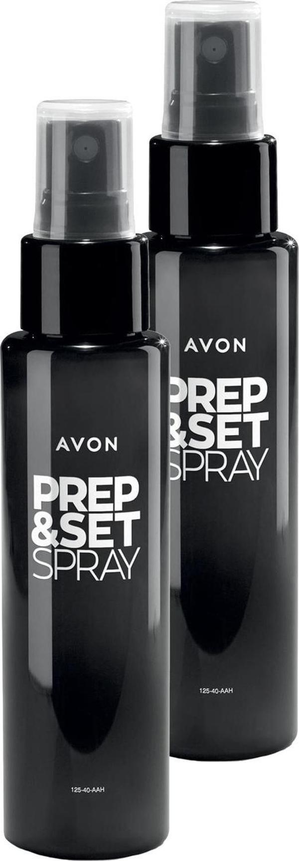 Avon Prep and Set Spray Makyaj Sabitleyici Sprey 125 Ml. İkili Set - Image 1