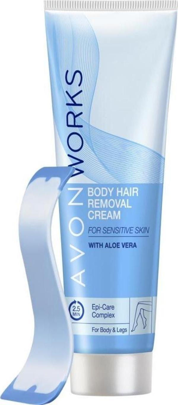Avon Works Vücut İçin Tüy Dökücü Krem 100 Ml. - Image 1