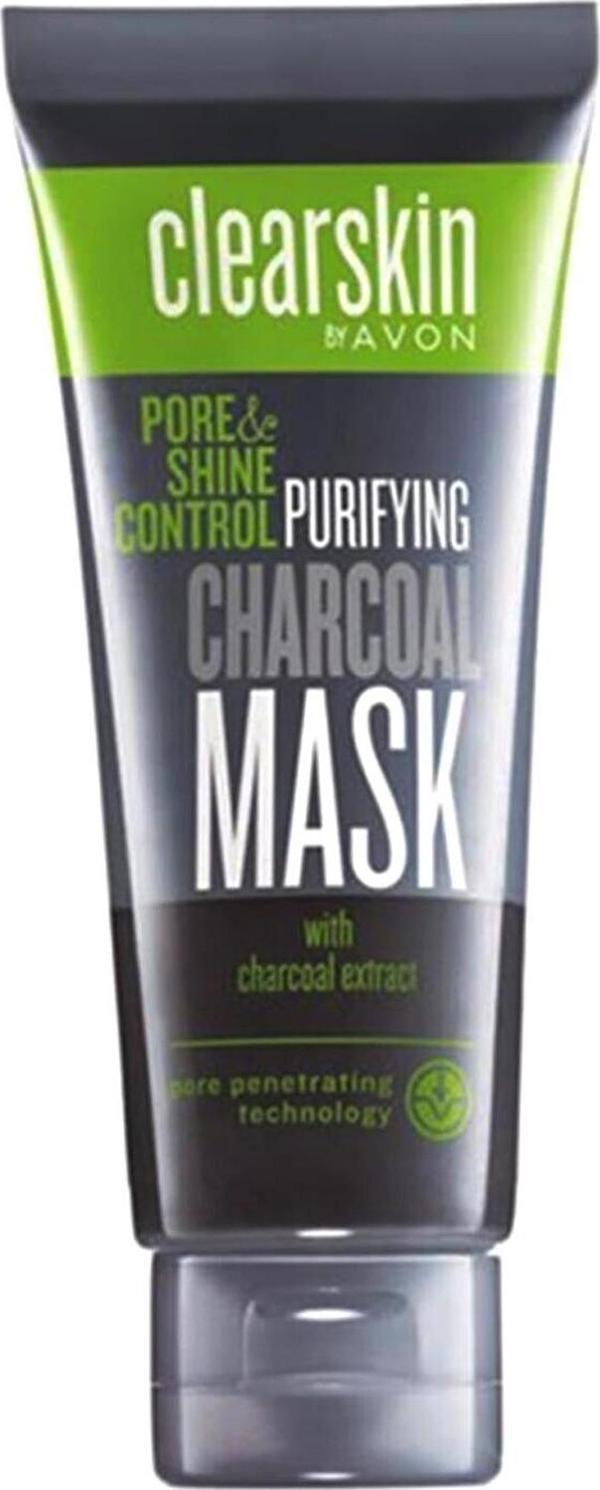 Avon Clearskin Pore Shine Kömür Maske 75 Ml. - Image 1