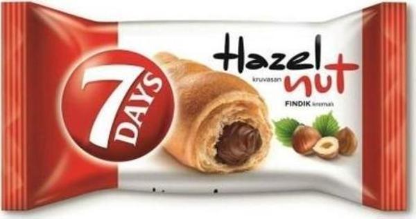 7Days Kruvasan Fındıklı 72 Gr. (2'li) - Image 1