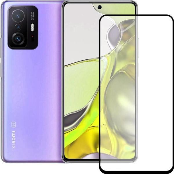 Bufalo Xiaomi Mi 11T / 11T Pro Temperli 5D Cam Ekran Koruyucu - Image 1