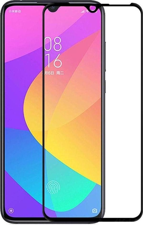 Bufalo Xiaomi Mi 9 SE Ekran Koruyucu 5D Temperli Cam Siyah - Image 1