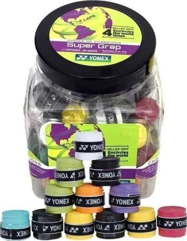 Yonex AC 102 Super Grip 60'lı Karışık Renkli - Image 1