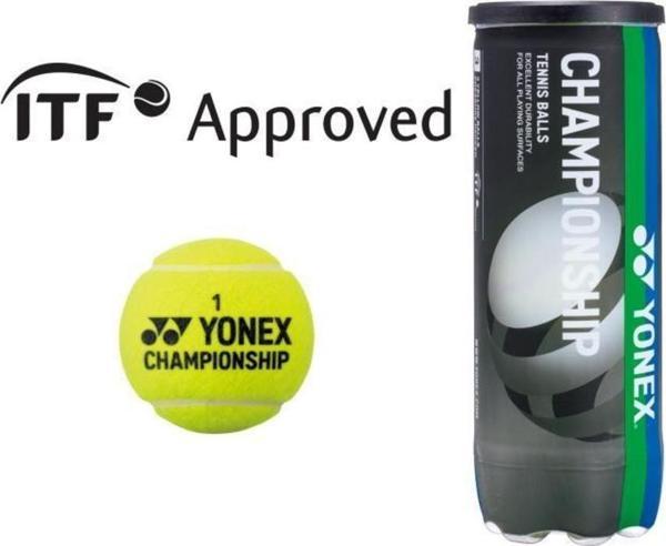 Yonex Championship 3'lü Tenis Topu (ITF) - Image 1