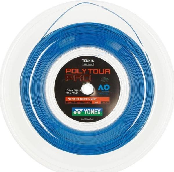YONEX POLY TOUR PRO 130-2 (200m) TENİS KORDAJI - MAVİ - Image 1