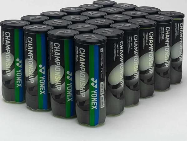 YONEX TB CHAMPIONSHIP 3 LÜ TENİS TOPU 72'Lİ PAKET-KAMPANYALI - Image 1
