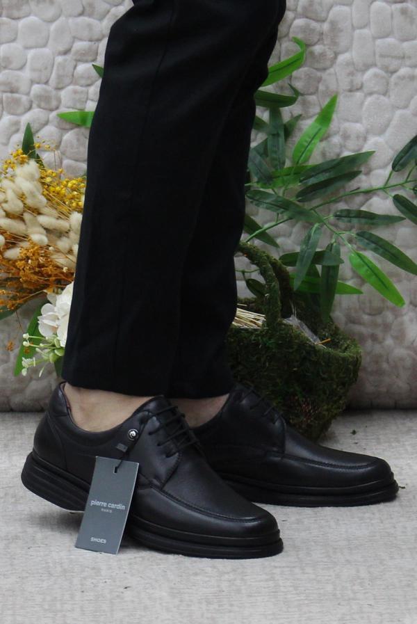 Pierre Cardin 14601 Siyah Comfy  Ürün Hakiki Deri Erkek Ayakkabı - Image 1