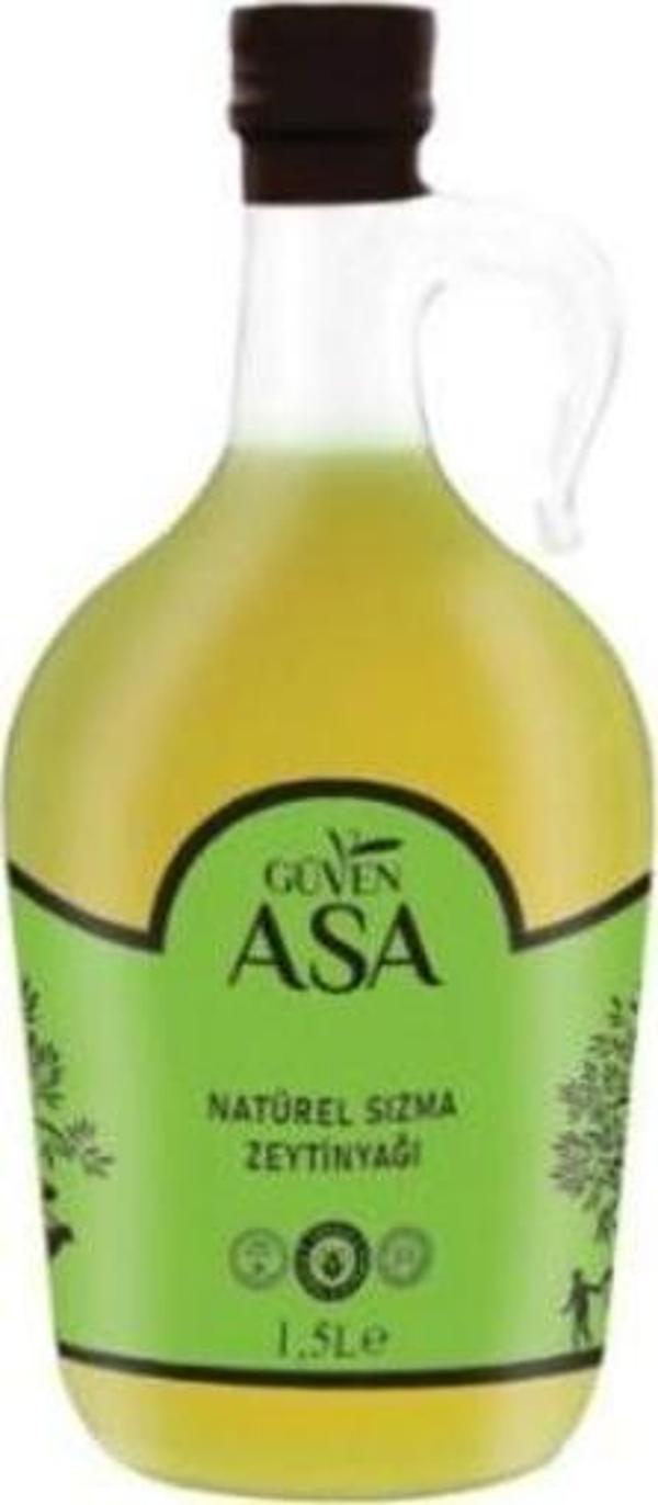 Güven Asa Naturel Sızma Zeytinyağı Cam 1500 ml. (24'lü) - Image 1