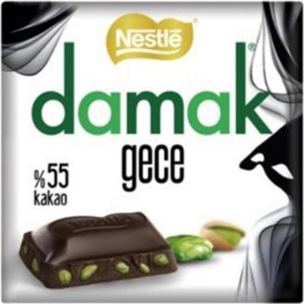 Damak Çikolata Gece 60 Gr. (4'lü) - Image 1