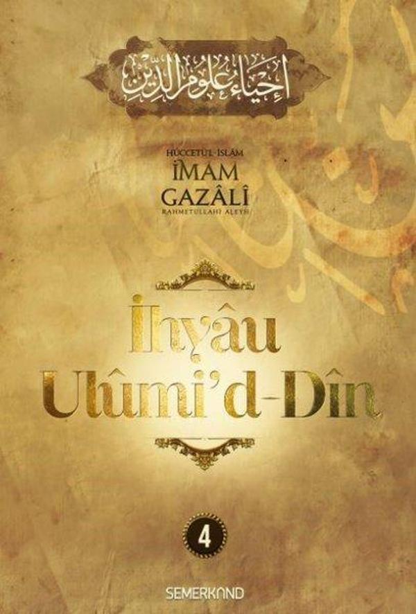 İhyaü Ulumi'd-Din 4.Cilt - Semerkand Yayınları - Image 1