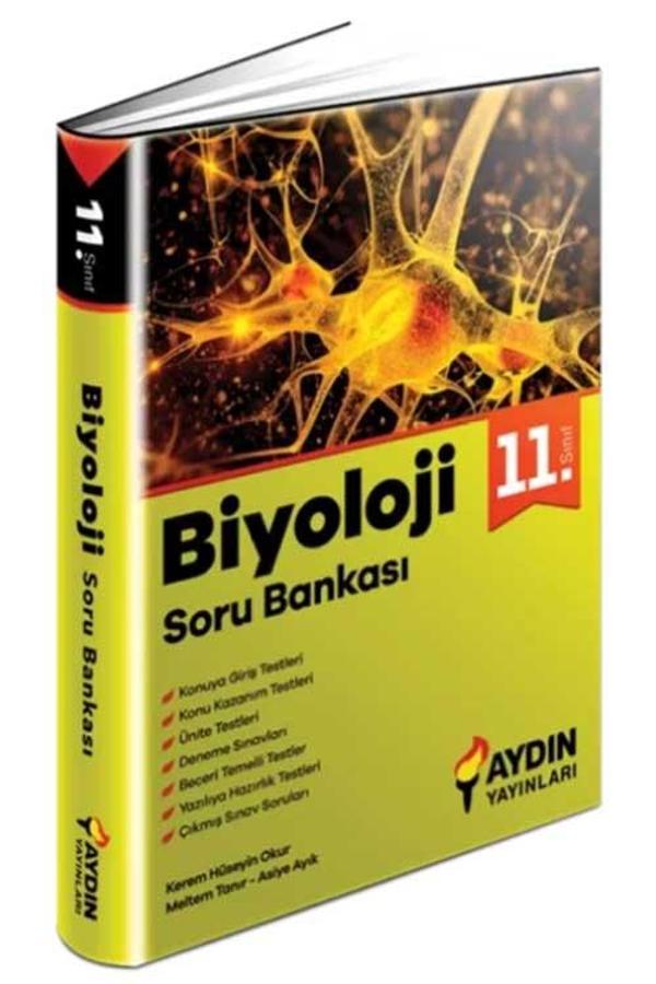 11. Sınıf Biyoloji Soru Bankası Aydın Yayınları - Aydın Yayınları - Image 1