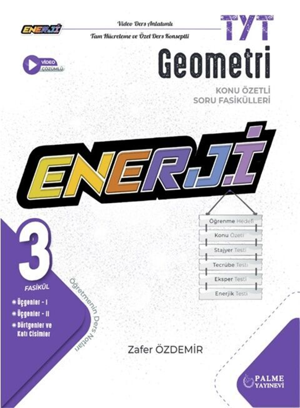 Palme YKS TYT Geometri Enerji Konu Özetli Soru Fasikülü Palme Yayınları - Palme Yayınları - Image 1