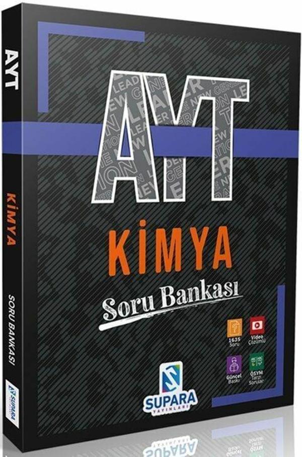 Supara Yayınları AYT Kimya Soru Bankası - Supara Yayınları - Image 1