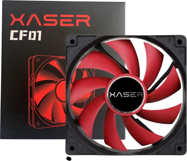 XASER CF01 KASA FANI  12CM - Image 1
