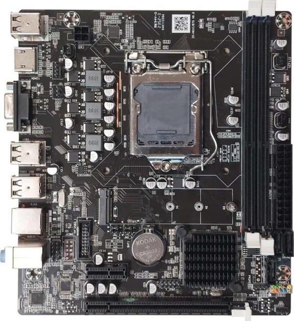 XASER Intel H61 LGA1155 DDR3 1600 Mhz VGA HDMI 2.3 Gen M.2 NVMe Anakart (Kutusuz) - Image 1