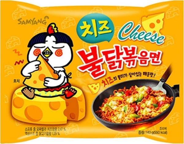 Samyang Buldak Cheese Hot Chicken Flavor 140 G - Image 1