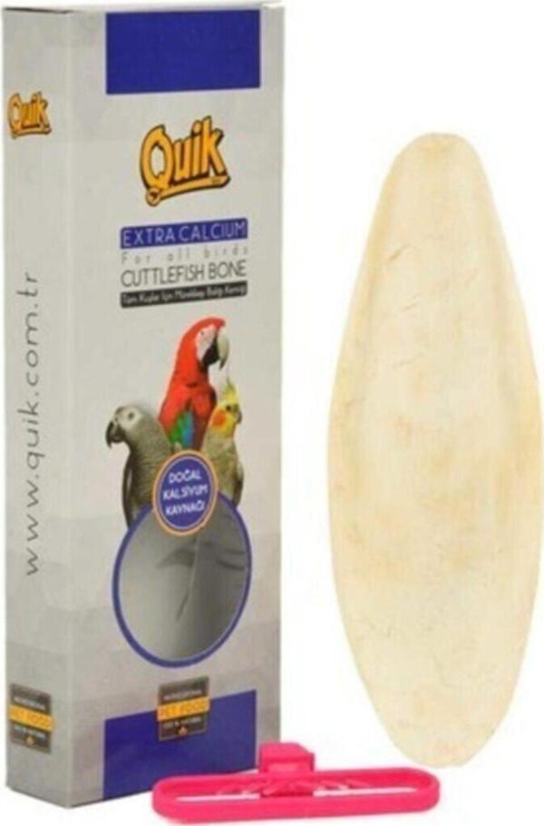 Quik Kuşlar Için Mürekkep Balığı Kemiği Kalamar Kemiği Büyük Boy - Image 1