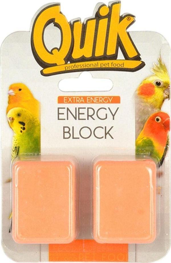 Quik Kuşlar Için Portakallı Enerji Bloğu - 2 Adet - Image 1