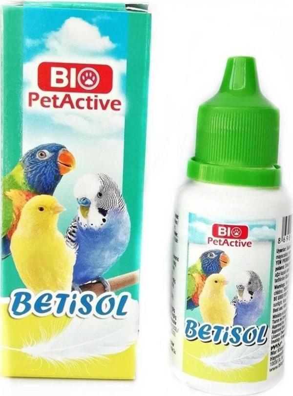 Deep Fix Betisol Muhabbet Kuşu Papağan Kanarya Tüy Dönemi Için B Vitamin Kuş Vitamini 30ml - Image 1