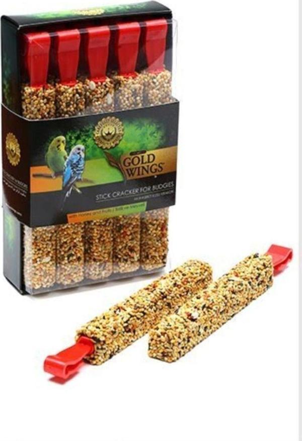 Gold Wings Premium Muhabbet Krakeri Ballı-meyveli 10'lu Paket - Image 1