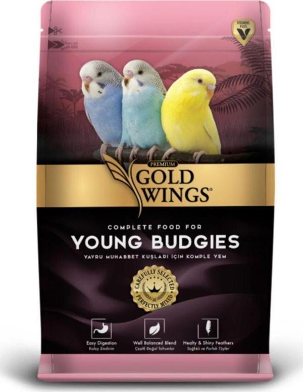 Gold Wings Premium Yavru Muhabbet Kuşu Yemi - Image 1